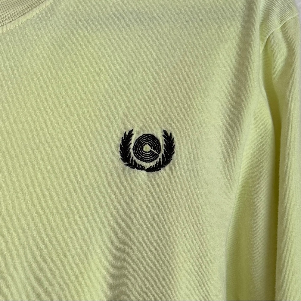 Adidas Yeezy Men's Calabasas Long Sleeve Tee Frozen Yellow Small - Picture 6 of 10